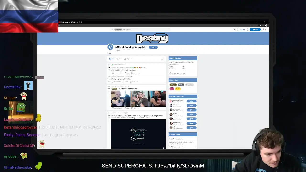 hey, me again. i guess im just like streaming