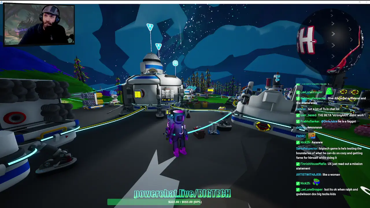 Nick Calls in to BigTech's stream