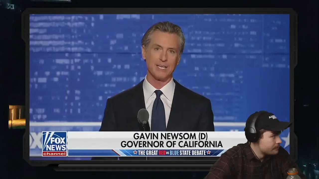 DESANTIS VS NEWSOM GOVERNORS DEBATE