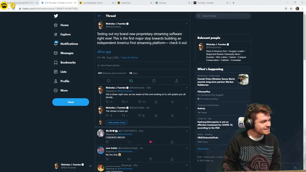Platform Test Stream