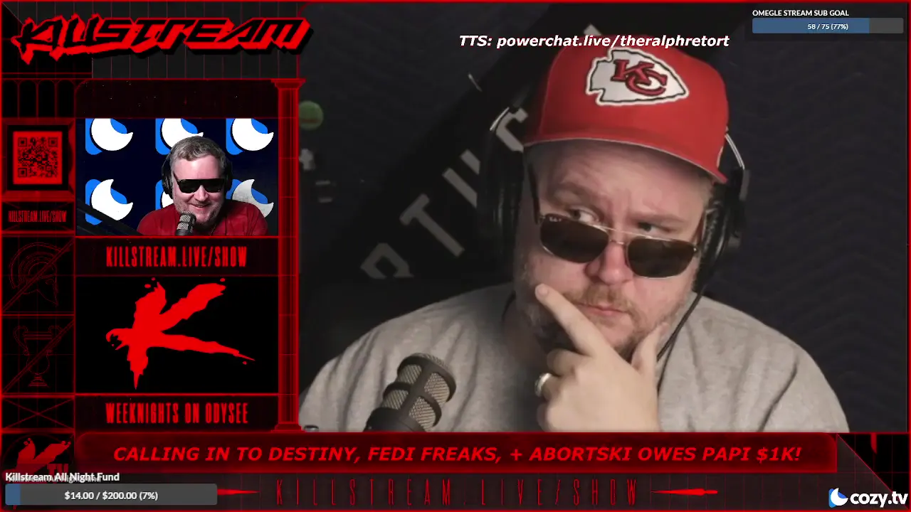 Nick Fuentes Calls in to The Killstream