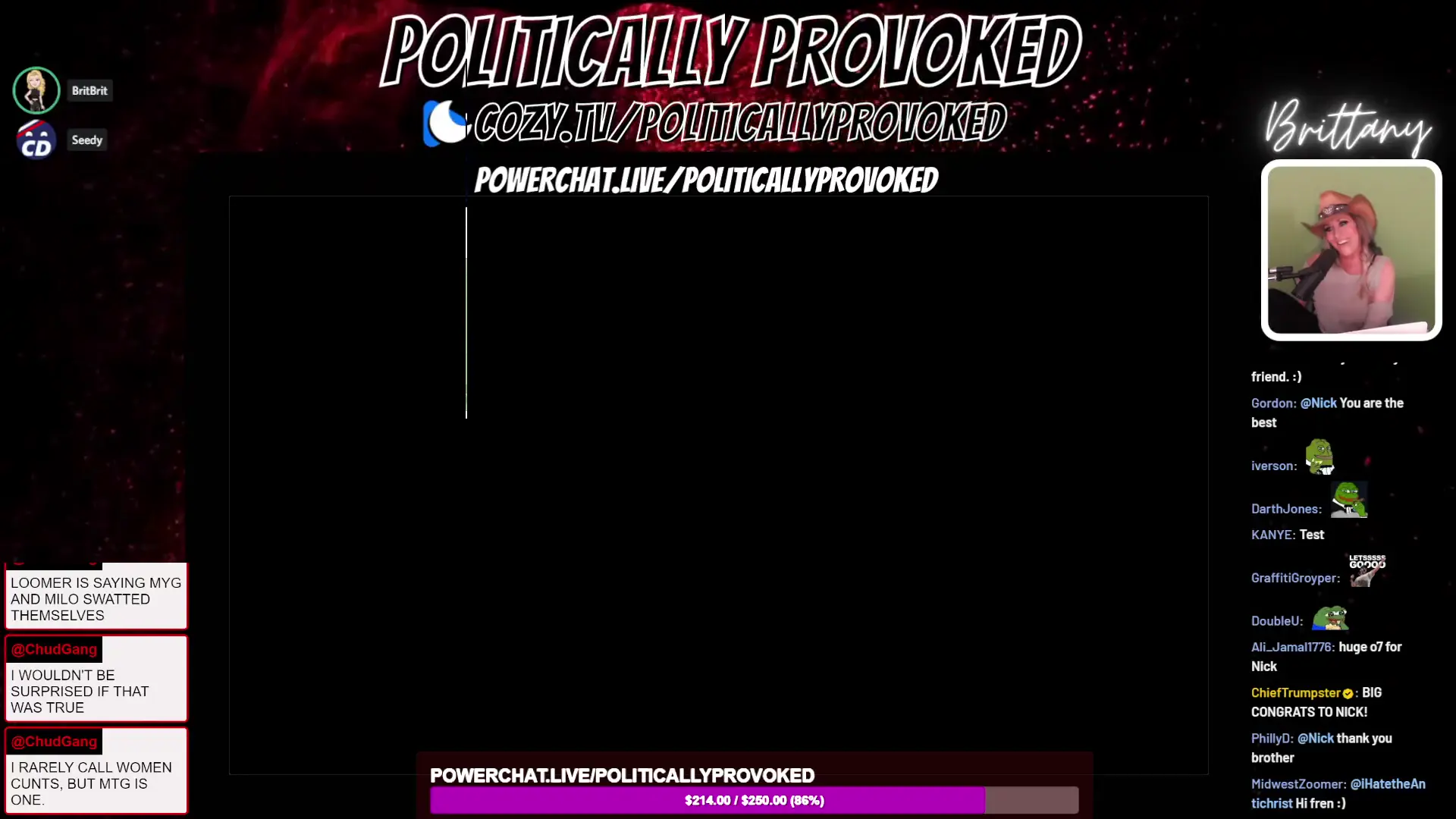 Nick Calls in to Politically Provoked