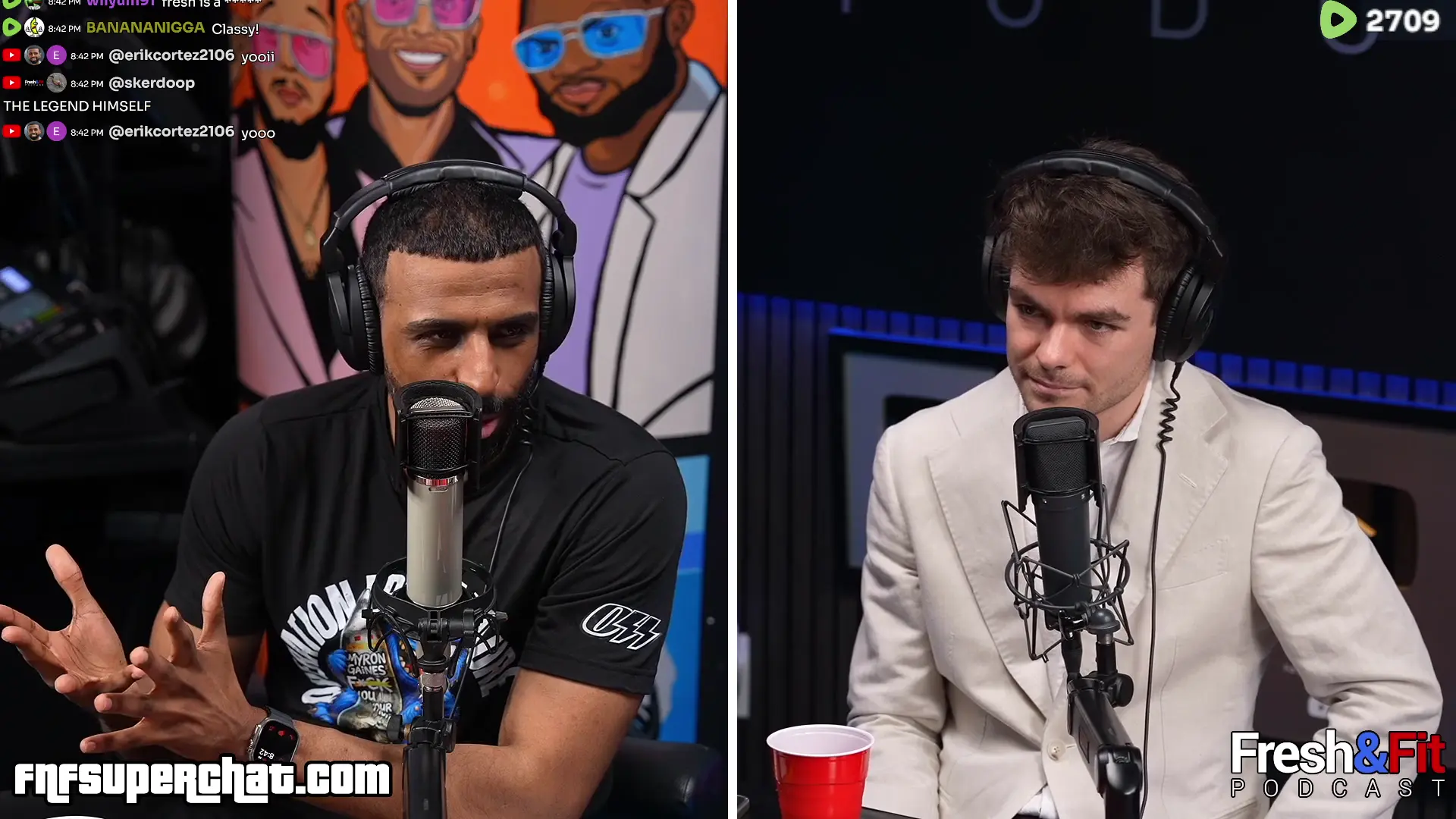 Nick Fuentes on FreshandFit + After Hours