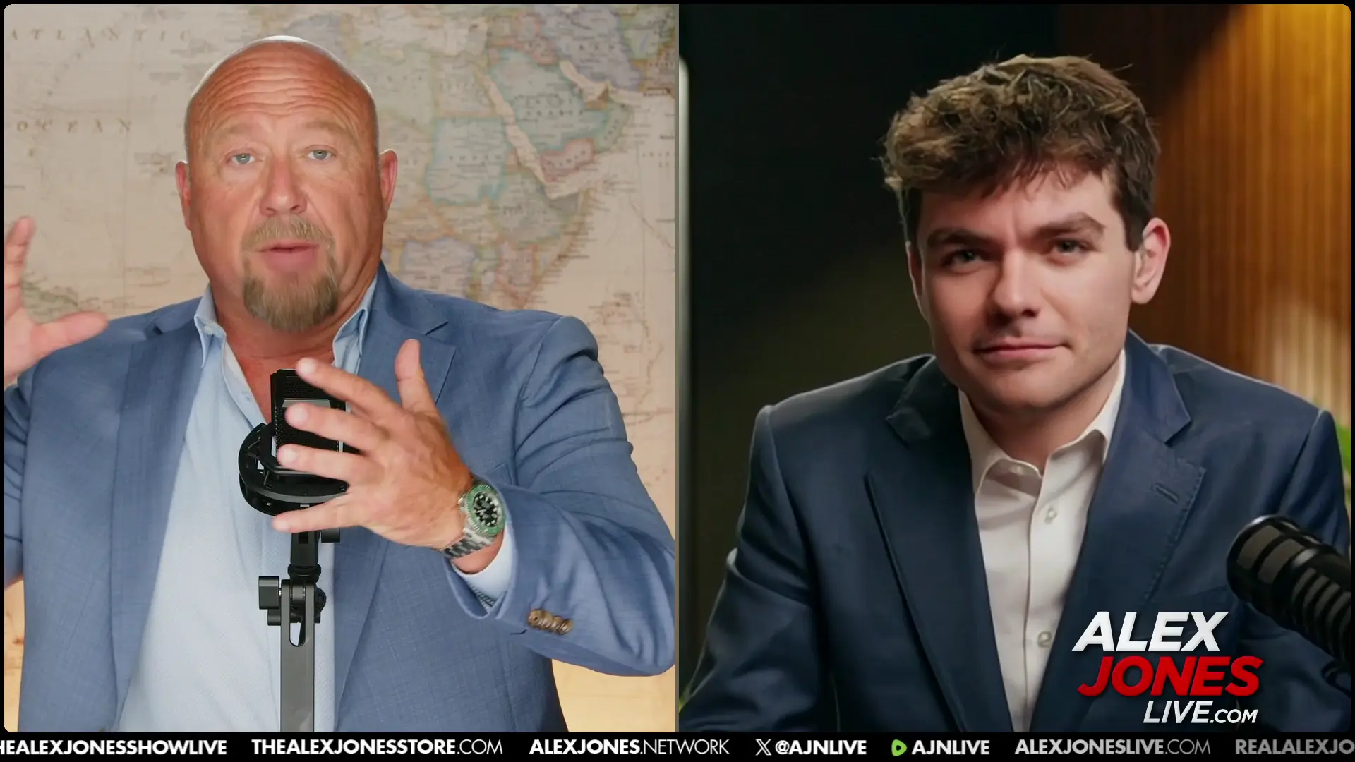Nick Fuentes on the Alex Jones Show